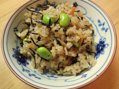 ひじきの炊き込みご飯