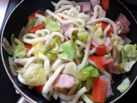 もっちり焼きうどん