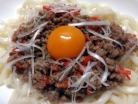 肉味噌うどん