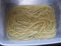 電子レンジで簡単★パスタ