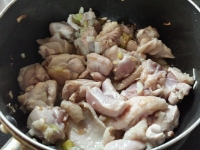 白菜と鶏の旨塩スープ