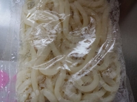 しらすとのり佃煮うどん