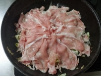 豚と野菜の蒸し焼き