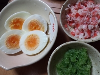 鶏チャーシュー乗せ冷やしラーメン