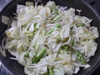 豚と野菜の蒸し焼き