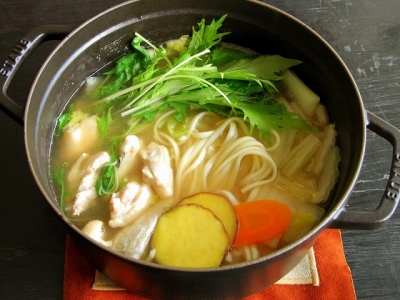 あったまる☆鱈と鶏肉の中華風鍋