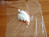 サーモンと鯛の手毬寿司