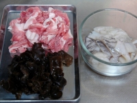 豚肉とイカの簡単八宝菜