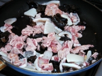 豚肉とイカの簡単八宝菜