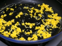 いかなごの釘煮と炒り卵の混ぜご飯