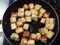 高野豆腐の甘辛焼き