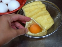 きんちゃく入り卵の煮物