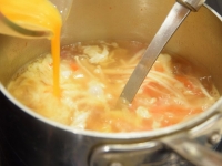 温まる、酸辣湯（サンラータン）風スープ