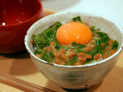 めかぶと納豆の血液サラサラ丼